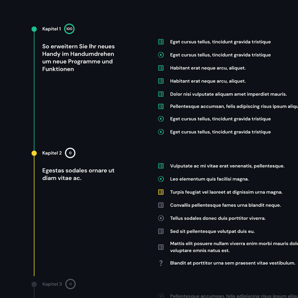 Lernplattform LMS – Nuxt Frontend
